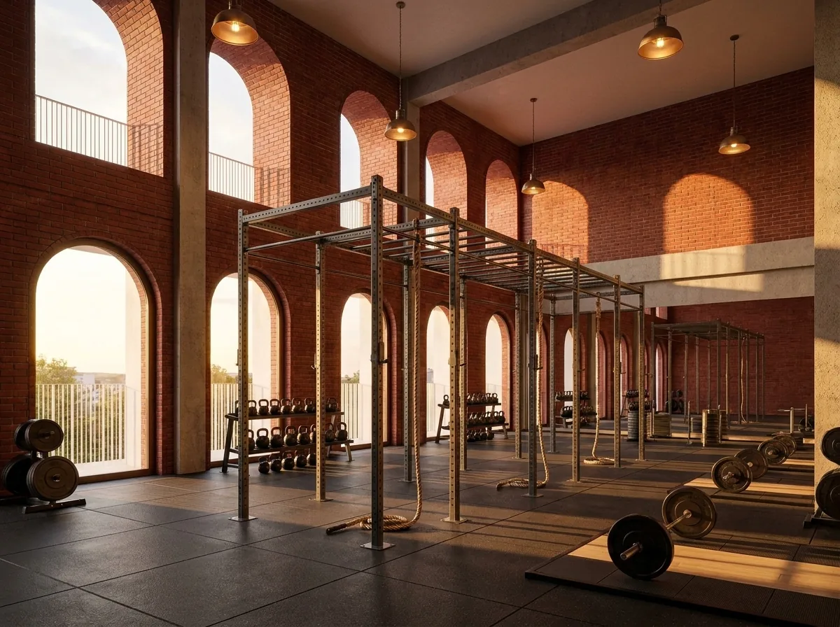 Espaço de crossfit / treino funcional do MINIMAL